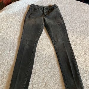 Levi’s faded straight leg jeans